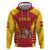 Custom Spain Coat Of Arms Hoodie Sport Style - Wonder Print Shop