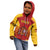 Custom Spain Coat Of Arms Kid Hoodie Sport Style - Wonder Print Shop