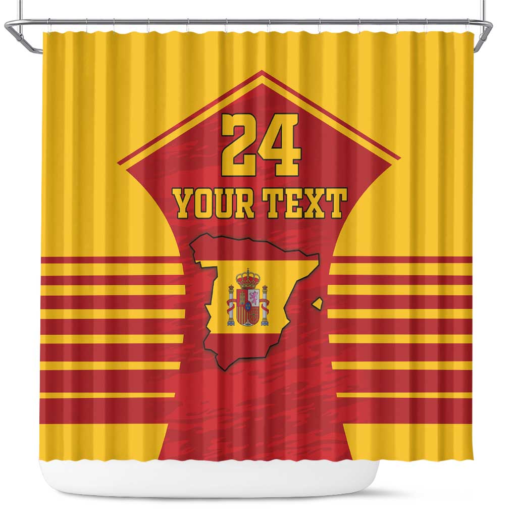 Custom Spain Coat Of Arms Shower Curtain Sport Style