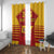 Custom Spain Coat Of Arms Window Curtain Sport Style - Wonder Print Shop