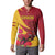 Custom Spain Aggressive Fighting Bull Button Sweatshirt With Carnation Flowers - Wonder Print Shop