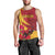 Custom Spain Aggressive Fighting Bull Men Tank Top With Carnation Flowers - Wonder Print Shop