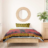 Merry Krampus Germany Bedding Set Frohe Weihnachten - Wonder Print Shop