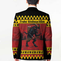 Merry Krampus Germany Blazer Frohe Weihnachten - Wonder Print Shop