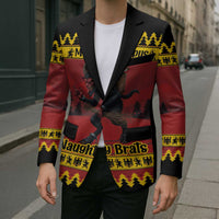 Merry Krampus Germany Blazer Frohe Weihnachten - Wonder Print Shop