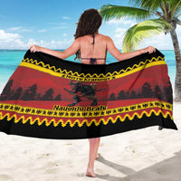 Merry Krampus Germany Sarong Frohe Weihnachten - Wonder Print Shop