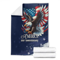 US Navy 250th Anniversary Blanket Proudly Served Veteran - Wonder Print Shop