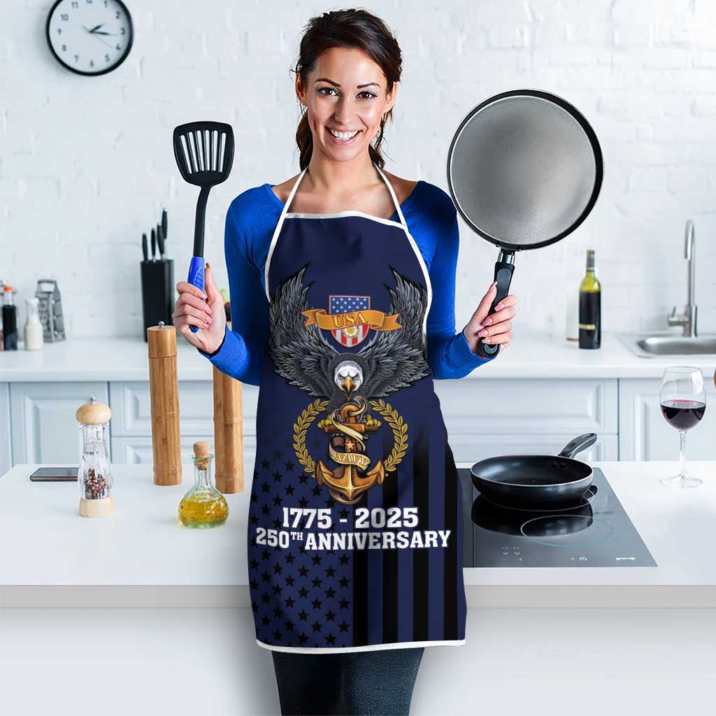 America 250th Anniversary Eagle Apron Patriotic USA Flag - Wonder Print Shop