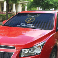 America 250th Anniversary Eagle Auto Sun Shade Patriotic USA Flag - Wonder Print Shop