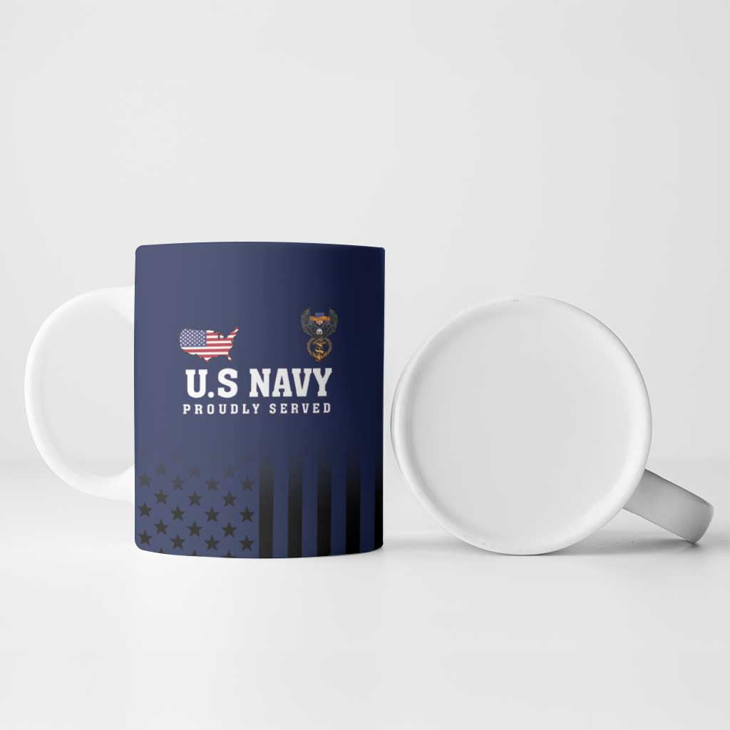 America 250th Anniversary Eagle Ceramic Mug Patriotic USA Flag - Wonder Print Shop