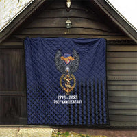 America 250th Anniversary Eagle Quilt Patriotic USA Flag - Wonder Print Shop