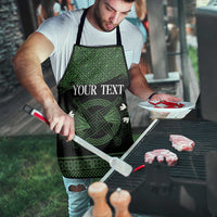 Personalized Imbolc Blessed Celtic Knot Apron Brigids Cross Symbol - Wonder Print Shop