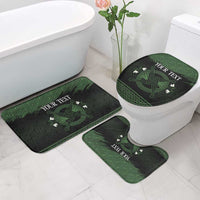 Personalized Imbolc Blessed Celtic Knot Bathroom Set Brigids Cross Symbol - Wonder Print Shop