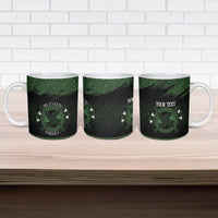 Personalized Imbolc Blessed Celtic Knot Ceramic Mug Brigids Cross Symbol - Wonder Print Shop