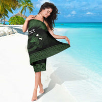 Personalized Imbolc Blessed Celtic Knot Sarong Brigids Cross Symbol - Wonder Print Shop