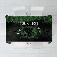 Personalized Imbolc Blessed Celtic Knot Tablecloth Brigids Cross Symbol - Wonder Print Shop