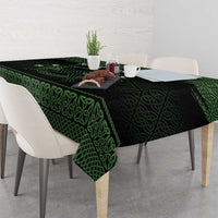 Personalized Imbolc Blessed Celtic Knot Tablecloth Brigids Cross Symbol - Wonder Print Shop