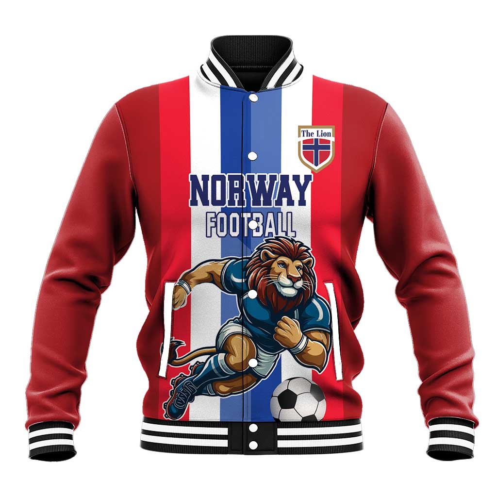 Custom Norway Football Baseball Jacket The Lions Champion 2024 - Wonder Print Shop