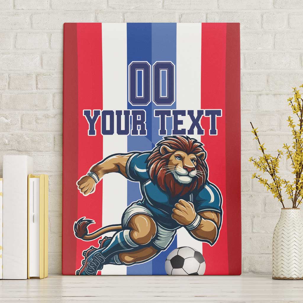 Custom Norway Football Canvas Wall Art The Lions Champion 2024 - Wonder Print Shop