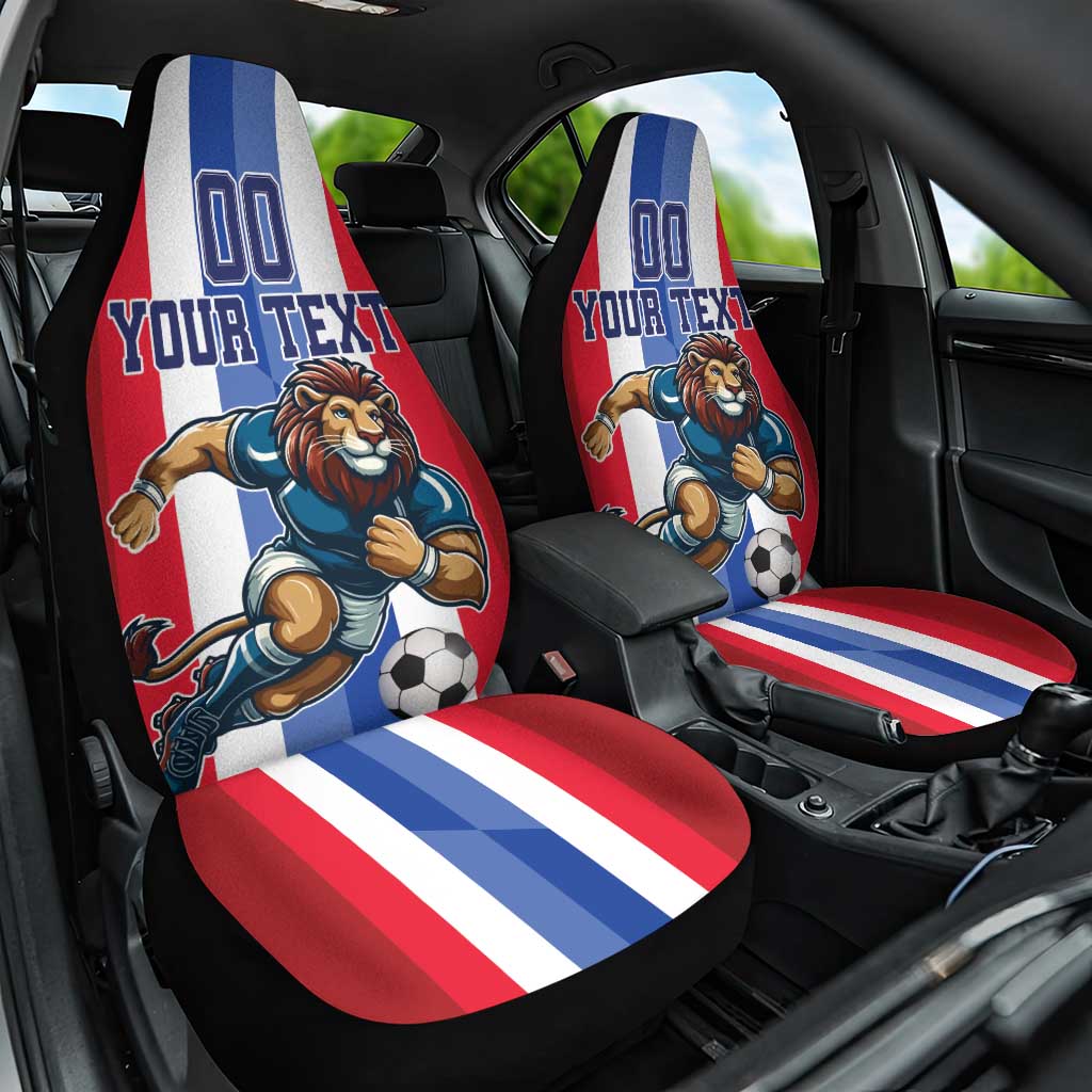 Custom Norway Football Car Seat Cover The Lions Champion 2024 - Wonder Print Shop