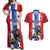 Custom Norway Football Couples Matching Off Shoulder Maxi Dress and Hawaiian Shirt The Lions Champion 2024 - Wonder Print Shop