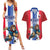 Custom Norway Football Couples Matching Summer Maxi Dress and Hawaiian Shirt The Lions Champion 2024 - Wonder Print Shop