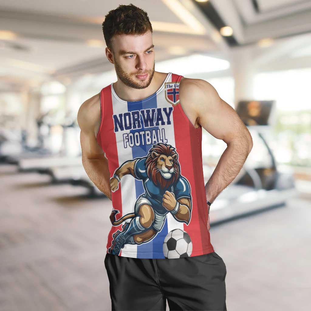 Custom Norway Football Men Tank Top The Lions Champion 2024 - Wonder Print Shop