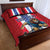 Custom Norway Football Quilt Bed Set The Lions Champion 2024 - Wonder Print Shop