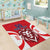 Custom Norway Football Area Rug Red Lion Football 2024