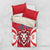 Custom Norway Football Bedding Set Red Lion Football 2024 - Wonder Print Shop