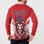 Custom Norway Football Button Sweatshirt Red Lion Football 2024 - Wonder Print Shop