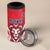 Custom Norway Football 4 in 1 Can Cooler Tumbler Red Lion Football 2024