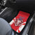 Custom Norway Football Car Mats Red Lion Football 2024 - Wonder Print Shop