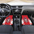 Custom Norway Football Car Mats Red Lion Football 2024 - Wonder Print Shop