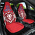 Custom Norway Football Car Seat Cover Red Lion Football 2024 - Wonder Print Shop