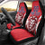 Custom Norway Football Car Seat Cover Red Lion Football 2024 - Wonder Print Shop