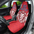 Custom Norway Football Car Seat Cover Red Lion Football 2024 - Wonder Print Shop