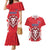 Custom Norway Football Couples Matching Mermaid Dress and Hawaiian Shirt Red Lion Football 2024 - Wonder Print Shop