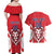 Custom Norway Football Couples Matching Off Shoulder Maxi Dress and Hawaiian Shirt Red Lion Football 2024 - Wonder Print Shop