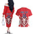 Custom Norway Football Couples Matching Off The Shoulder Long Sleeve Dress and Hawaiian Shirt Red Lion Football 2024 - Wonder Print Shop