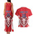 Custom Norway Football Couples Matching Tank Maxi Dress and Hawaiian Shirt Red Lion Football 2024 - Wonder Print Shop