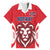 Custom Norway Football Family Matching Long Sleeve Bodycon Dress and Hawaiian Shirt Red Lion Football 2024 - Wonder Print Shop