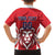 Custom Norway Football Family Matching Off The Shoulder Long Sleeve Dress and Hawaiian Shirt Red Lion Football 2024 - Wonder Print Shop