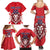 Custom Norway Football Family Matching Summer Maxi Dress and Hawaiian Shirt Red Lion Football 2024 - Wonder Print Shop