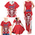 Custom Norway Football Family Matching Tank Maxi Dress and Hawaiian Shirt Red Lion Football 2024 - Wonder Print Shop