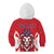 Custom Norway Football Kid Hoodie Red Lion Football 2024 - Wonder Print Shop