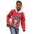 Custom Norway Football Kid Hoodie Red Lion Football 2024 - Wonder Print Shop