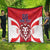 Custom Norway Football Quilt Red Lion Football 2024 - Wonder Print Shop