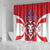 Custom Norway Football Shower Curtain Red Lion Football 2024