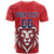 Custom Norway Football T Shirt Red Lion Football 2024 - Wonder Print Shop